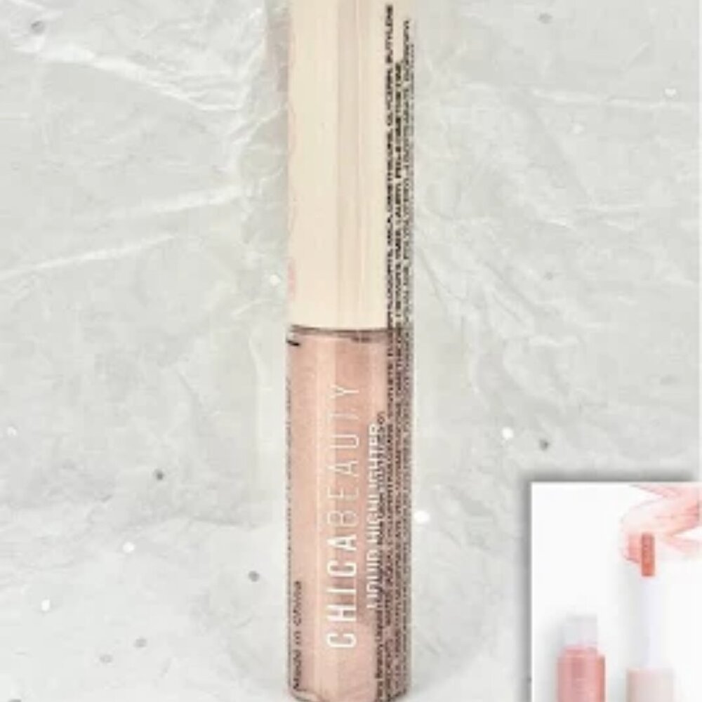 CHICA‎ BEAUTY Liquid Highlighter (Rose Glow – Blush Pink) (NEW & SEALED!) - Picture 2 of 3